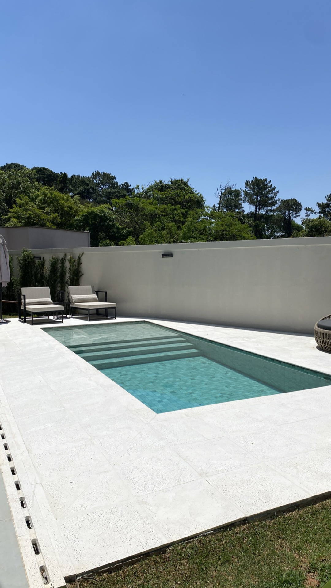 Projeto de piscina iGUi entregue